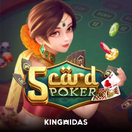 5 Card Poker logo by King Midas Bwin Casino