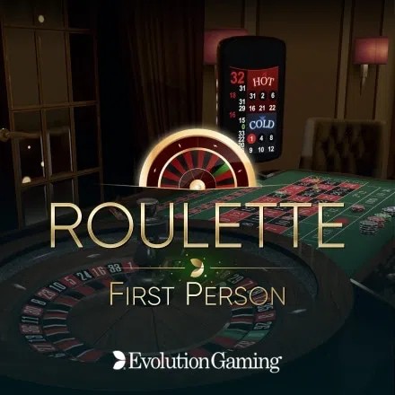 First Person Roulette logo – Table Games by Evolution at Bwin Casino