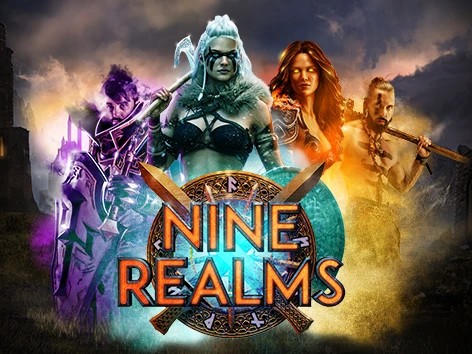 Nine Realms slot visual from Red Tiger Gaming available on bwin-belgium.com
