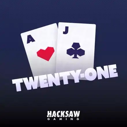 Twenty-One by Hacksaw Gaming, showcased at bwin-belgium.com – game logo